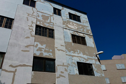 I. E. Mantenimientos Canarios restauración de fachada