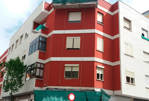 I. E. Mantenimientos Canarios fachada de edificio
